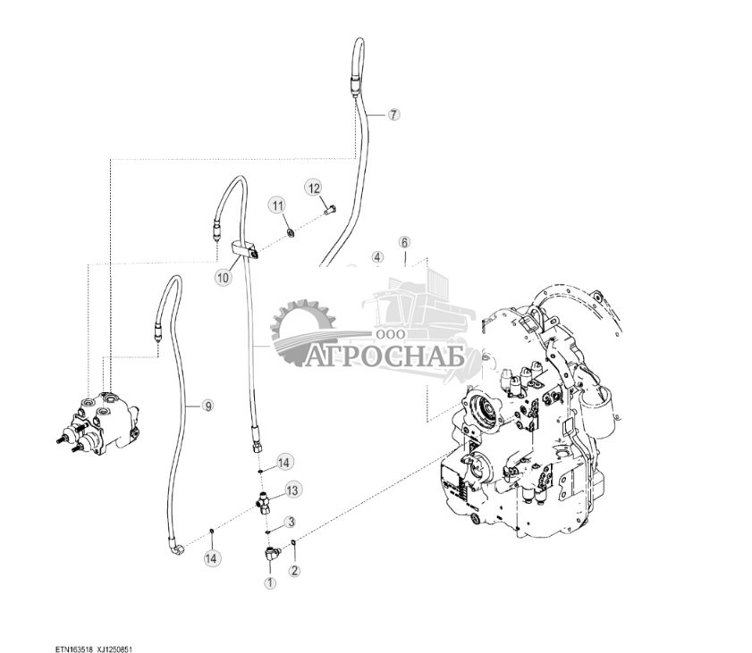 Гидравлическая система повышения мощности тормозного клапана (329328 - ) - ST923045 210.jpg